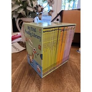 My First Reading Library Box Set Full 50 Books Usborne Books EUC